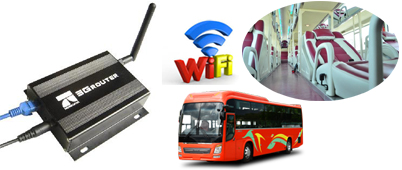 Thiết bị phát sóng WIFI cho xe khách RT220H sử dụng sim 3G để phát sóng WIFI, thiết bị có công suất phát lớn cho phép 100 user truy cập 1 thời điểm mà không giật lác, bán kính vùng phủ sóng WIFI lên đến 100m, anten GSM độ nhạy cao nên khi xe di chuyển vẫn duy trì tốc độ mạng ổn định cho người dùng.